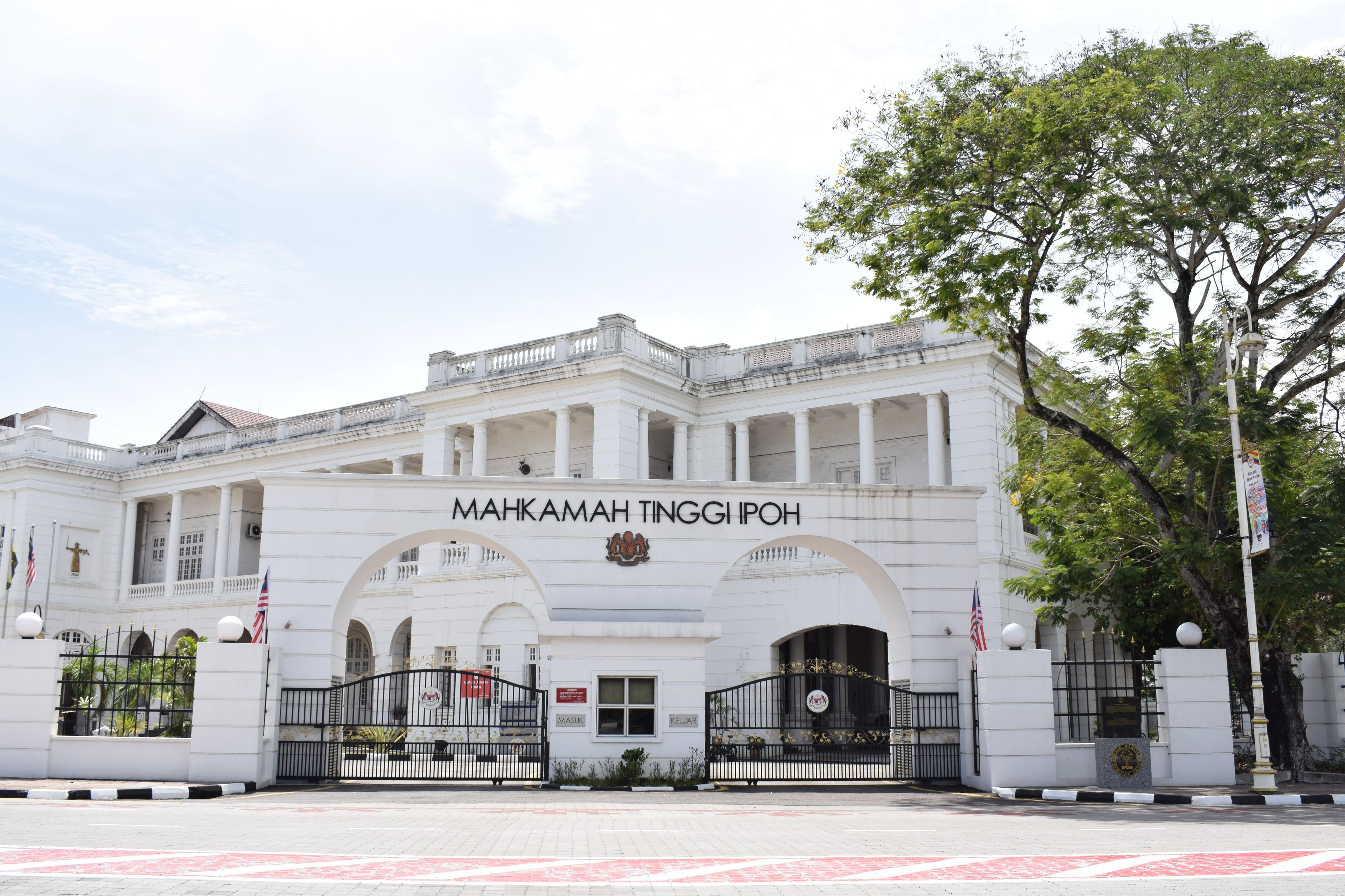 Ipoh High Court, where the injunction was issued. (Photo by Hudaradz/ CC BY-SA 4.0) 